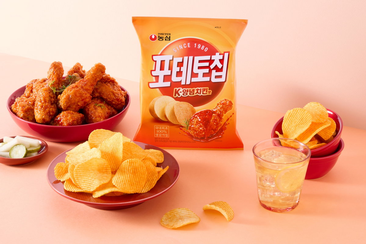 농심 포테토칩 K-양념치킨맛