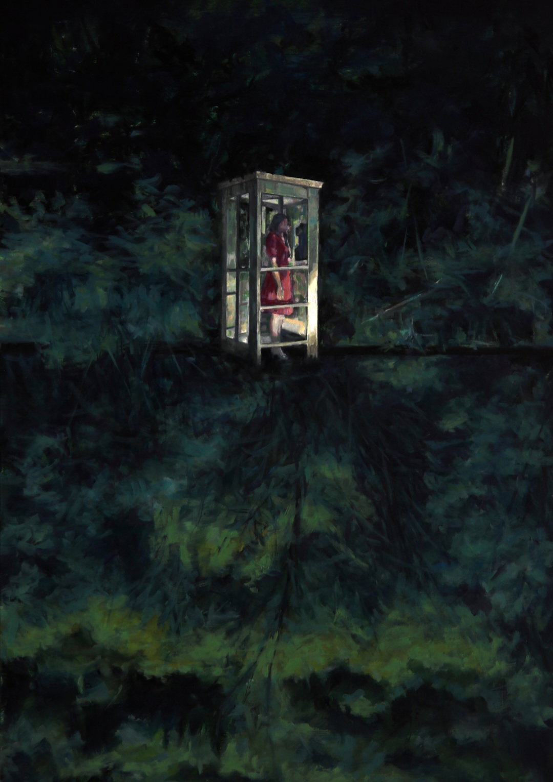 [RENVERSEMENT#2508, 100x65cm, oil on canvas, 2025]