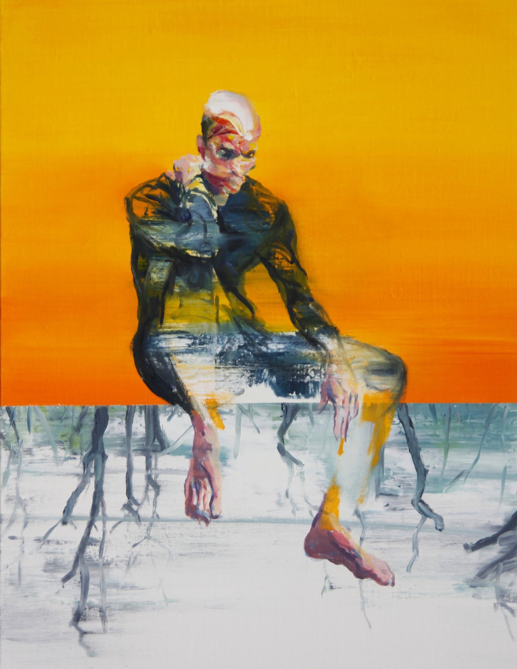[RENVERSEMENT#2511, 53x41cm, oil on canvas, 2025]