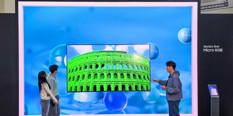 삼성전자 마이크로 RGB TV [삼성전자 제공]