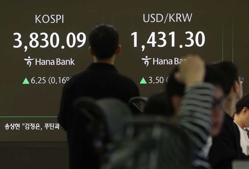 오늘 아침 증시