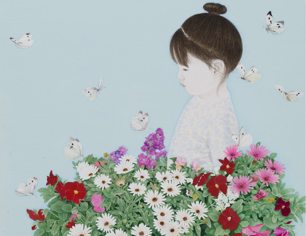 [A spring child 40.9x53cm Oil on canvas 2025]
