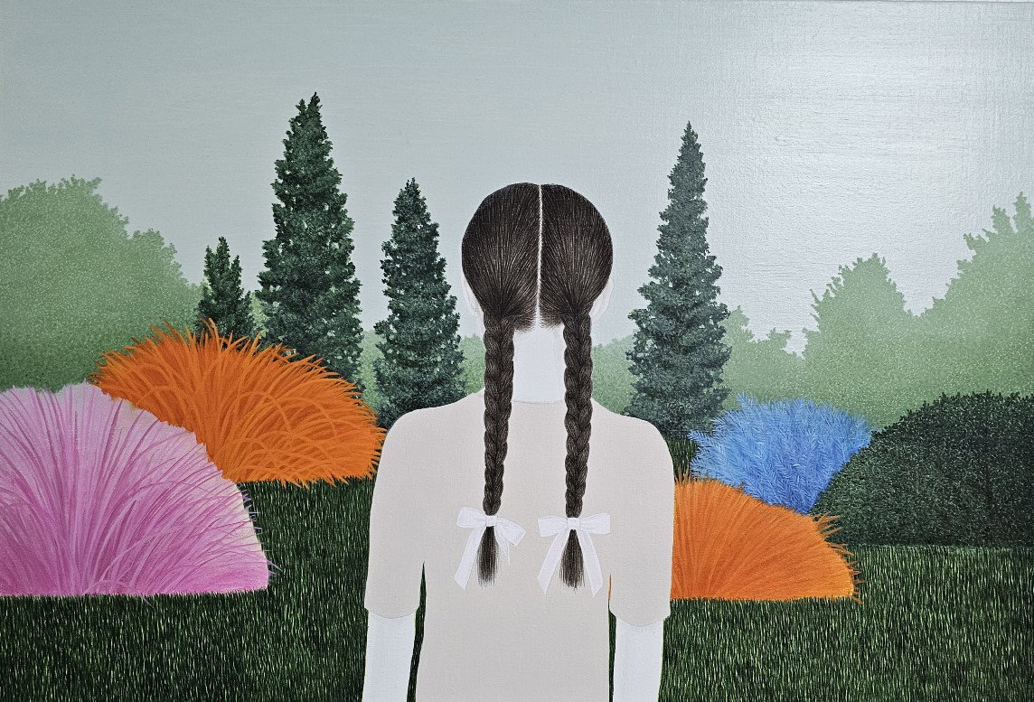 [Quiet garden 50x72.7cm Oil on canvas 2025]