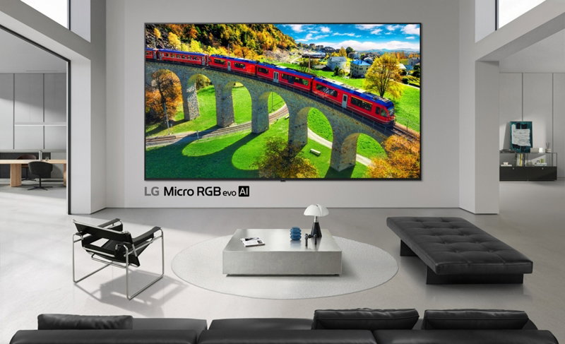 프리미엄 LCD TV '마이크로 RGB 에보' [LG전자 제공]