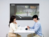 삼성전자, AI 포터플 프로젝터 '더 프리스타일+' 공개