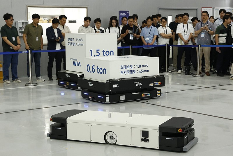 물류용 자율로봇 브랜드 H 모션 [현대위아 제공]