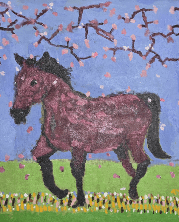 [마수창, 나는 봄이 좋아_20호_Oil on canvas 2025]