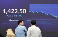 환율, 美 재무 '엔 개입 부인'에 1,428.0원으로 반등