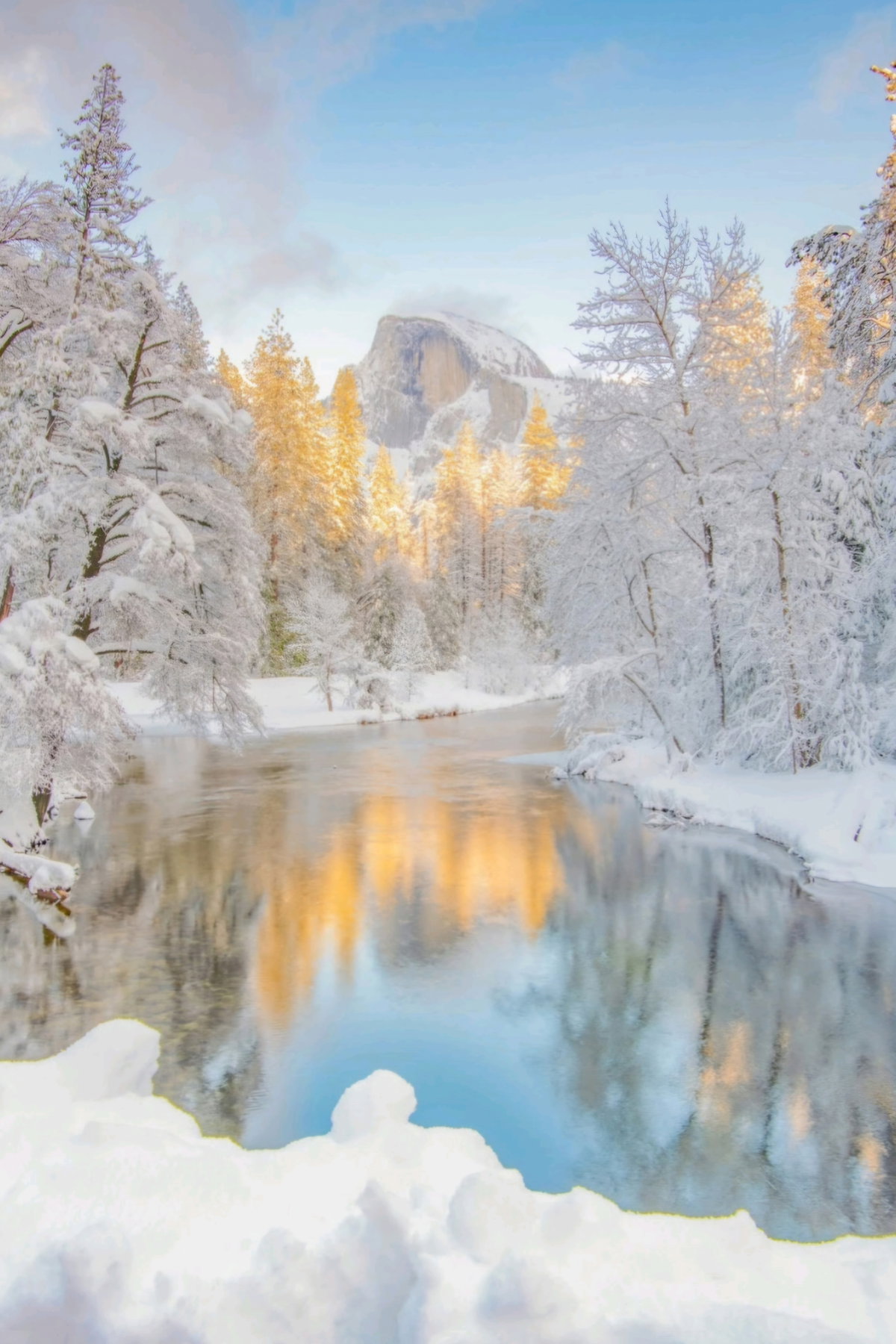 [After a Winter Storm | Yosemite National Park, CA I 2015 | 104 cm x 156 cm]