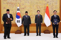 이 대통령-프라보워 정상회담…중동전쟁 여파속 자원협력 확대