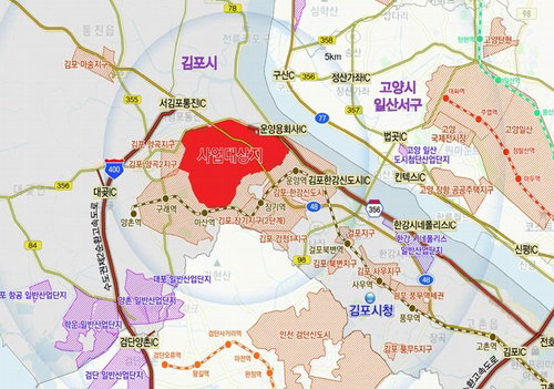 김포한강2콤팩트시티 보상 절차, 하반기 본격화 ... 5만1천 세대