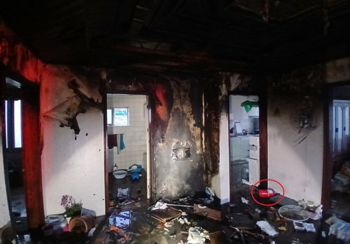 익산 이웃 소화기 2대 화재 진압, 910만원 재산 피해 저지
