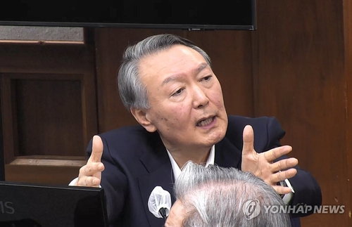 공직선거법 윤석열 전 대통령, 건진법사 자택 방문 인정 ... 법정 증언
