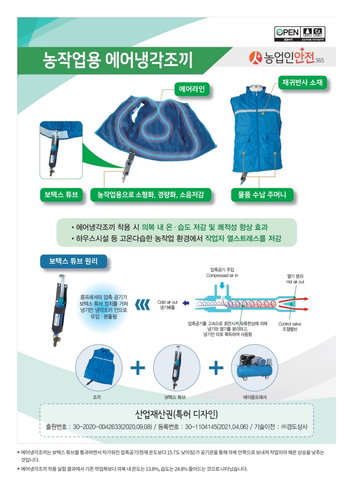 제주 레드향 농가, 폭염 대비 에어냉각조끼 20명 보급 ... 체감온도 13.8% 하락 기대