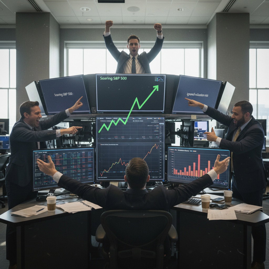 S&P 500 7800, 밸류에이션 부담 왜 무시될까?