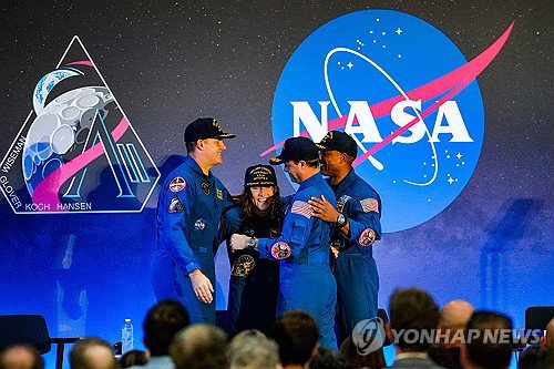 '달 탐사' 아르테미스 2호 환영식&hellip;