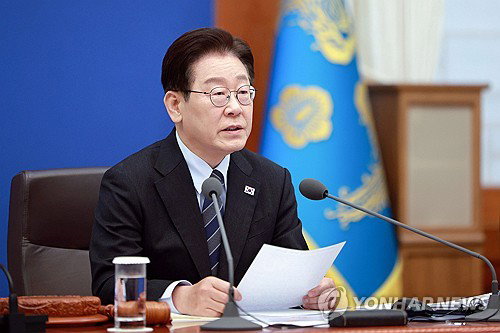 李대통령, 완도 소방관 고립에 