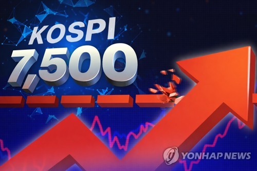 KB증권, 코스피 7,500 시대 진입 전망&hellip;삼성전자&middot;SK하이닉스 등 대형 우량주 주목