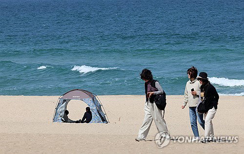 강원 내륙 낮 기온 27도 육박, 일교차 20도 '건강 비상'