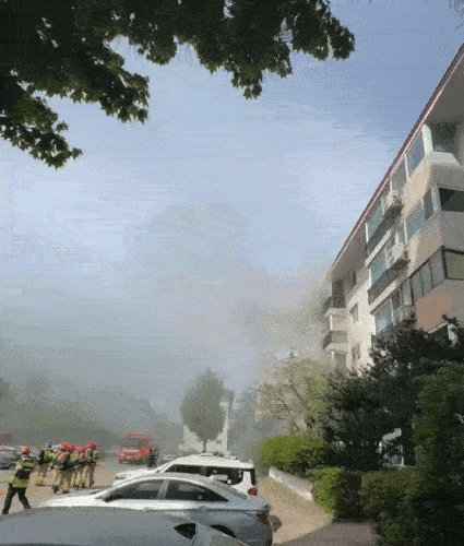 목동 아파트 화재&hellip; 주민 2명 연기 흡입 병원 이송