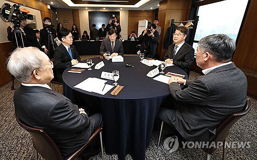 경제주체 4인 오찬 회동 및 협력 모델 구축