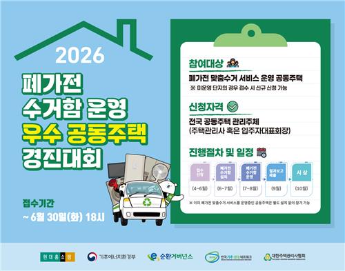 현대홈쇼핑 전자폐기물 자원순환 경진대회 개최