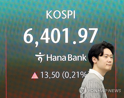 6400선 돌파 개인 매수 유입