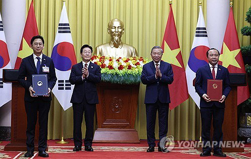 한-베 과학기술 협력, 핵심기술 MOU 10건 체결