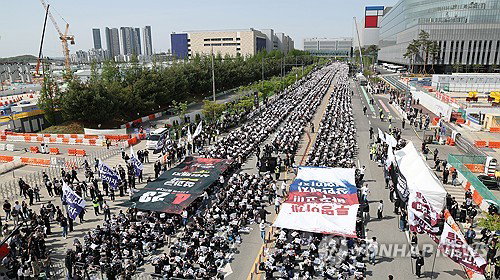 삼성전자-노조-총파업-선언-이재용-회장-자택-앞-집회-예고