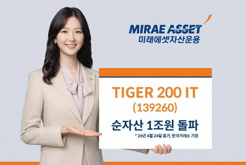 TIGER 200 IT ETF 순자산 1조원 돌파: 연간 수익률 89% 육박