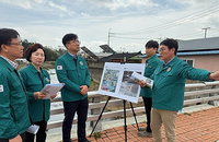 울주군, 폭염·호우 앞둔 축산농가 8곳 현장 점검