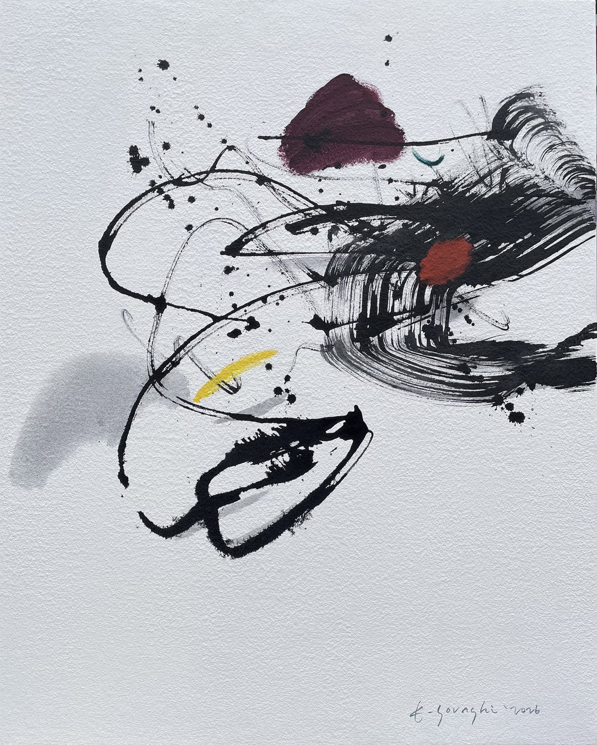 [강영희_생성_ Mixed media on canvas_73x91cm _2026]