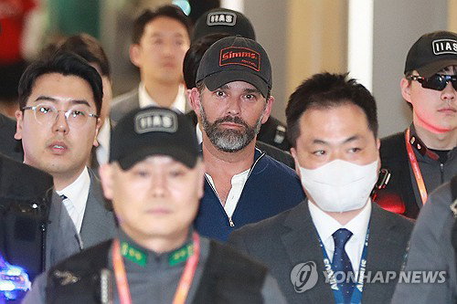 트럼프 주니어, 1년 만 한국 재방문 | 사업 목적 입국