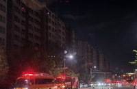 세종 아파트 1천430세대 정전, 화재로 9명 승강기 고립