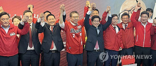 국민의힘 박형준 개소식, 조경태-장동혁 지지자 충돌로 당내 불협화음 노출