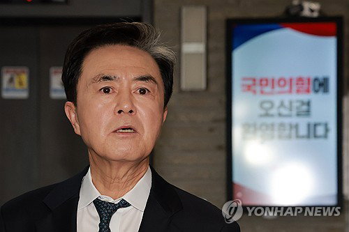 김태흠 충남지사, 정진석 공천 시 국민의힘 탈당 시사&hellip;당내 파열음 고조