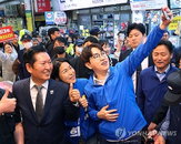 정청래 대표, 부산 유세 중 아동 호칭 논란…국민의힘 '성희롱' 비판