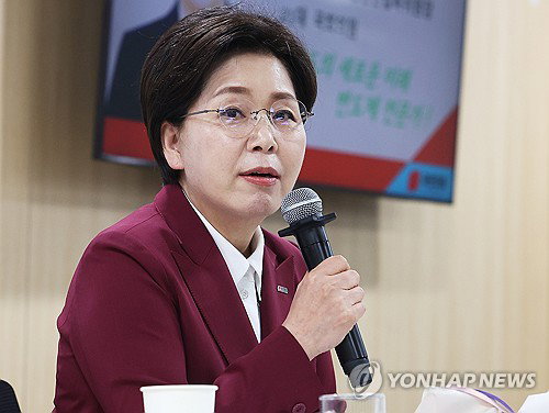 양향자, 조응천 제안 단일화 단호히 거부&hellip;국민의힘 독자 승리 전략 고수