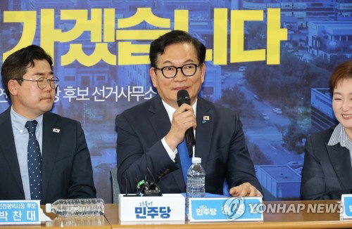 송영길, 민주당 영남 전략에 '신중론' 제기&hellip;정청래 유세 논란 속 당권 경쟁 시사