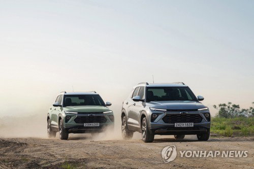 한국GM 소형 SUV, 글로벌 200만대 누적 판매 달성...4월 수출 실적 견인