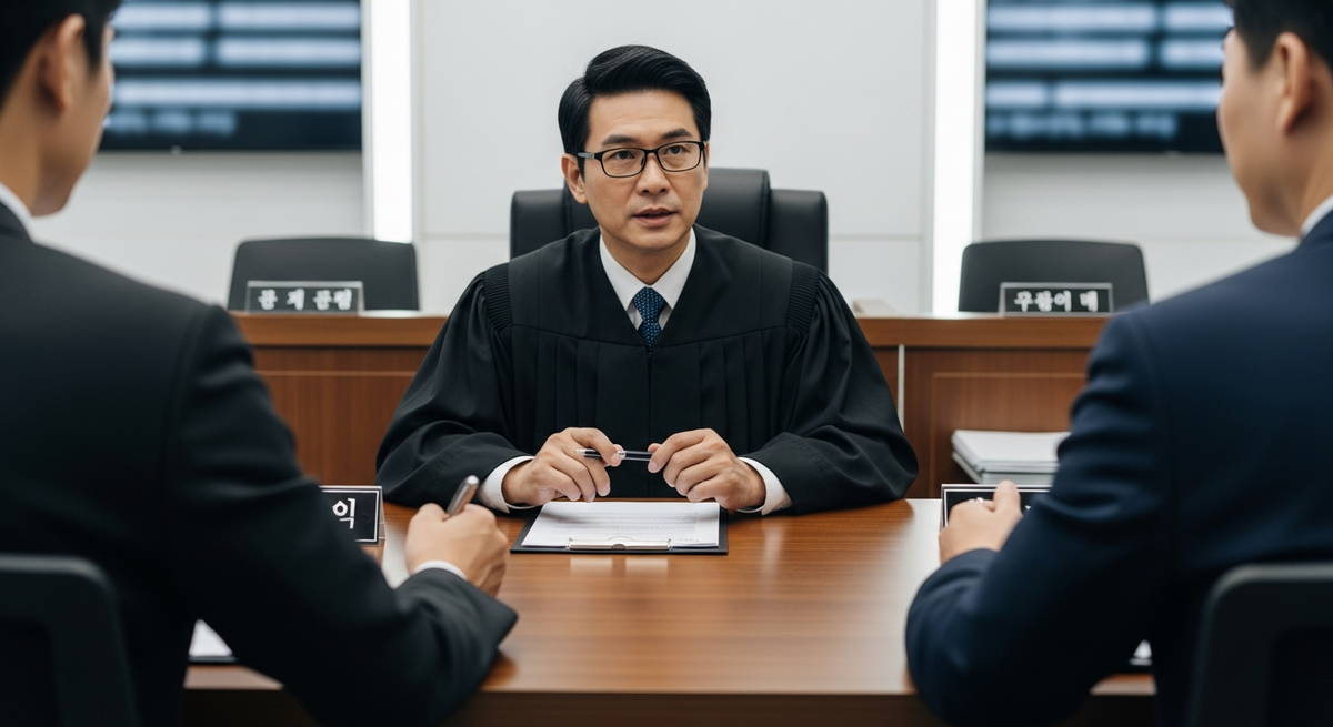간편한 소액재판 법정 모습