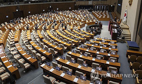 국민의힘, 개헌안 재표결 저지 위해 본회의 전면 필리버스터 예고