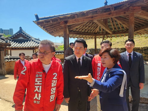 장동혁 국민의힘 대표, 6&middot;3 지방선거 앞두고 충청권 표심 결집 총력전