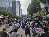 광화문 주말 집회, 촛불행동 500명 vs 대국본 6천명 극명한 인원 차이 보여