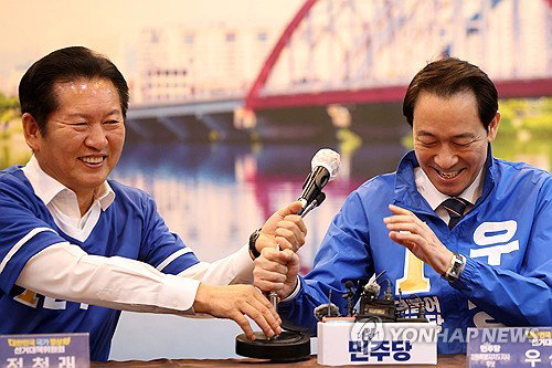 민주당, 강원서 선대위 체제 본격 가동&hellip; '여당 프리미엄' 앞세워 지방선거 승기 잡기 총력
