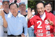 대구시장 선거 D-22 김부겸·추경호 정면충돌... 신공항 국비 확보와 엑스코선 모노레일화 쟁점 부상