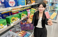 CU, 과일 원물 15% 함유 '듬뿍바' 단독 출시… 편의점 프리미엄 디저트 시장 재편