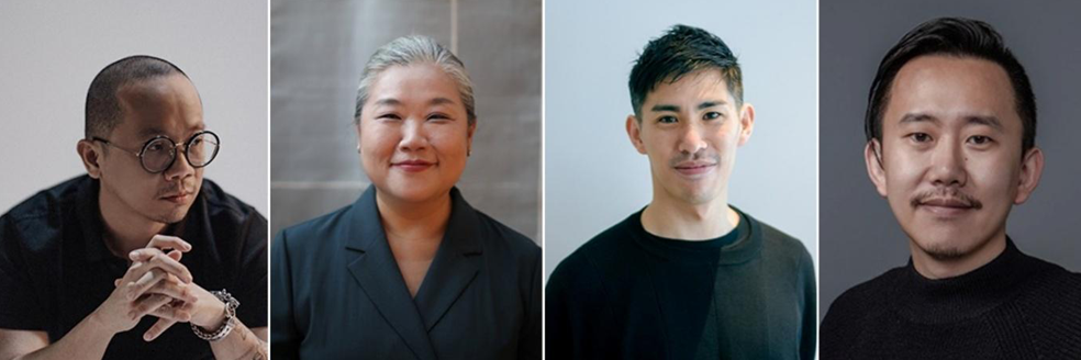 [▲(우측부터) 인도네시아 JIA Curated 창립자 Budiman Ong, LOEWE FOUNDATION Craft Prize 한국 커미티 멤버이자 심사 전문가로 활동 중인 한국 독립 큐레이터 조혜영, 일본 DDD Hotel 설립자이자 PARCEL 갤러리 디렉터 Yuta Takeda, 그리고 대만 큐레이터 Hsi-Kai Tseng (사진제공: 더플레이스 타이베이 난강)]