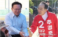 대구시장 선거 17일 앞두고 '표심 총력전'…김부겸 외연 확장 vs 추경호 보수 결집