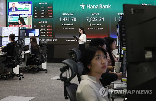 코스피 7,200선 붕괴 위기, 장 초반 3%대 급락하며 시장 변동성 극대화